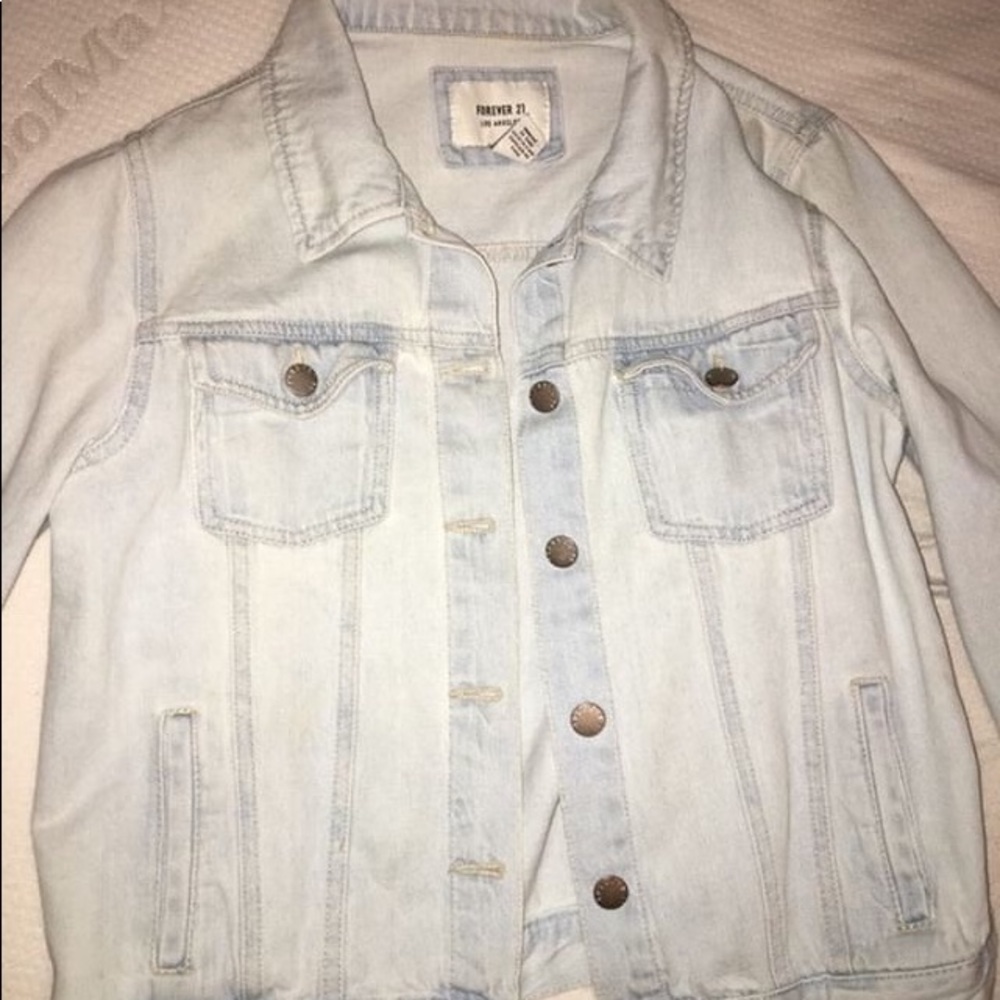 Forever 21 jean light jacket